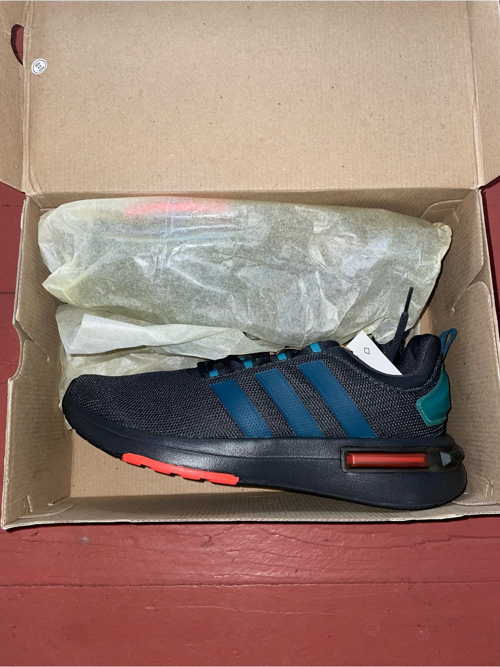 adidas Racer TR23 'Carbon Arctic Solar Red